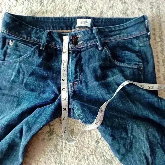 Hudson Womens Dark Wash Collin Mid-Rise Skinny Jean 27 - Picture 12 of 15